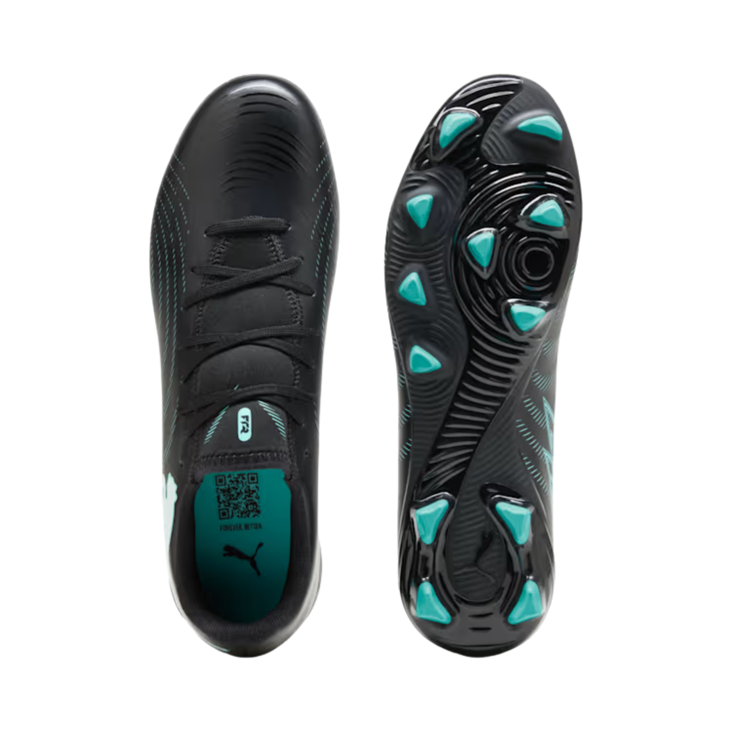 Puma Future 9 Play FG/AG - Black/Mint/White Football Boots Puma