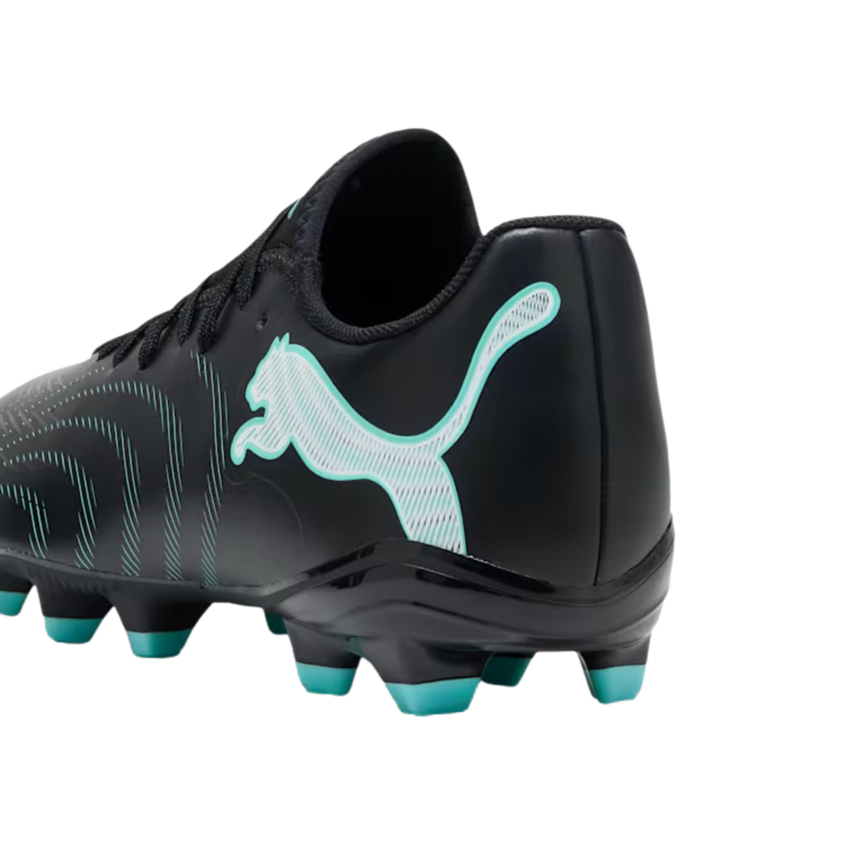 Puma Future 9 Play FG/AG Football Boots Unisex - Black/Mint/White Football Boots Puma