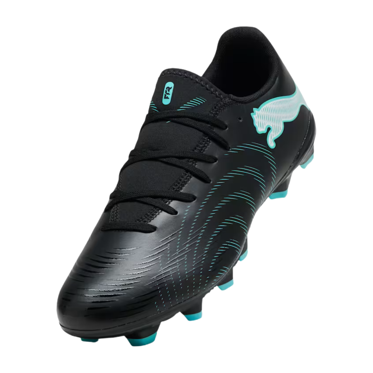 Puma Future 9 Play FG/AG Football Boots Unisex - Black/Mint/White Football Boots Puma