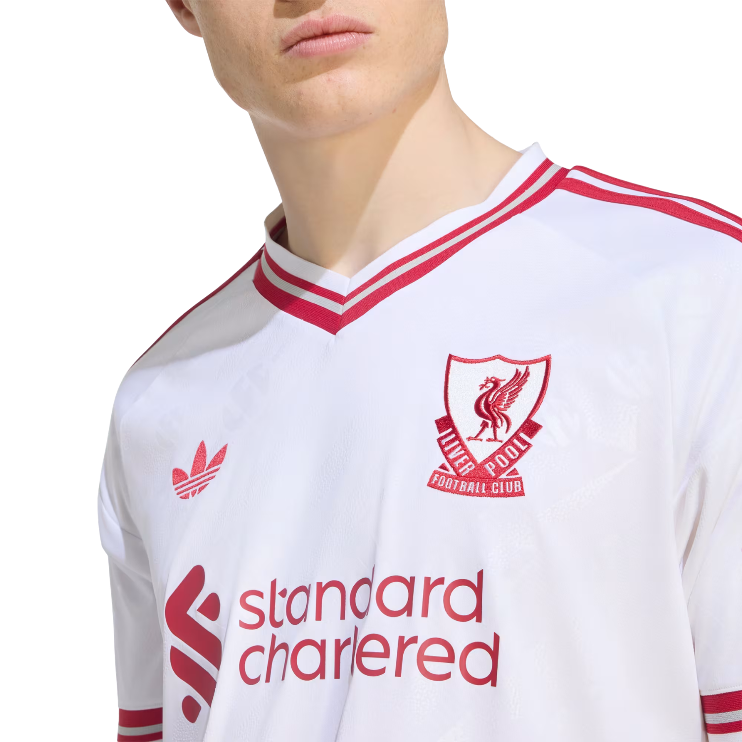 Adidas Liverpool F.C. 26/27 Away Jersey - White Clothing Adidas