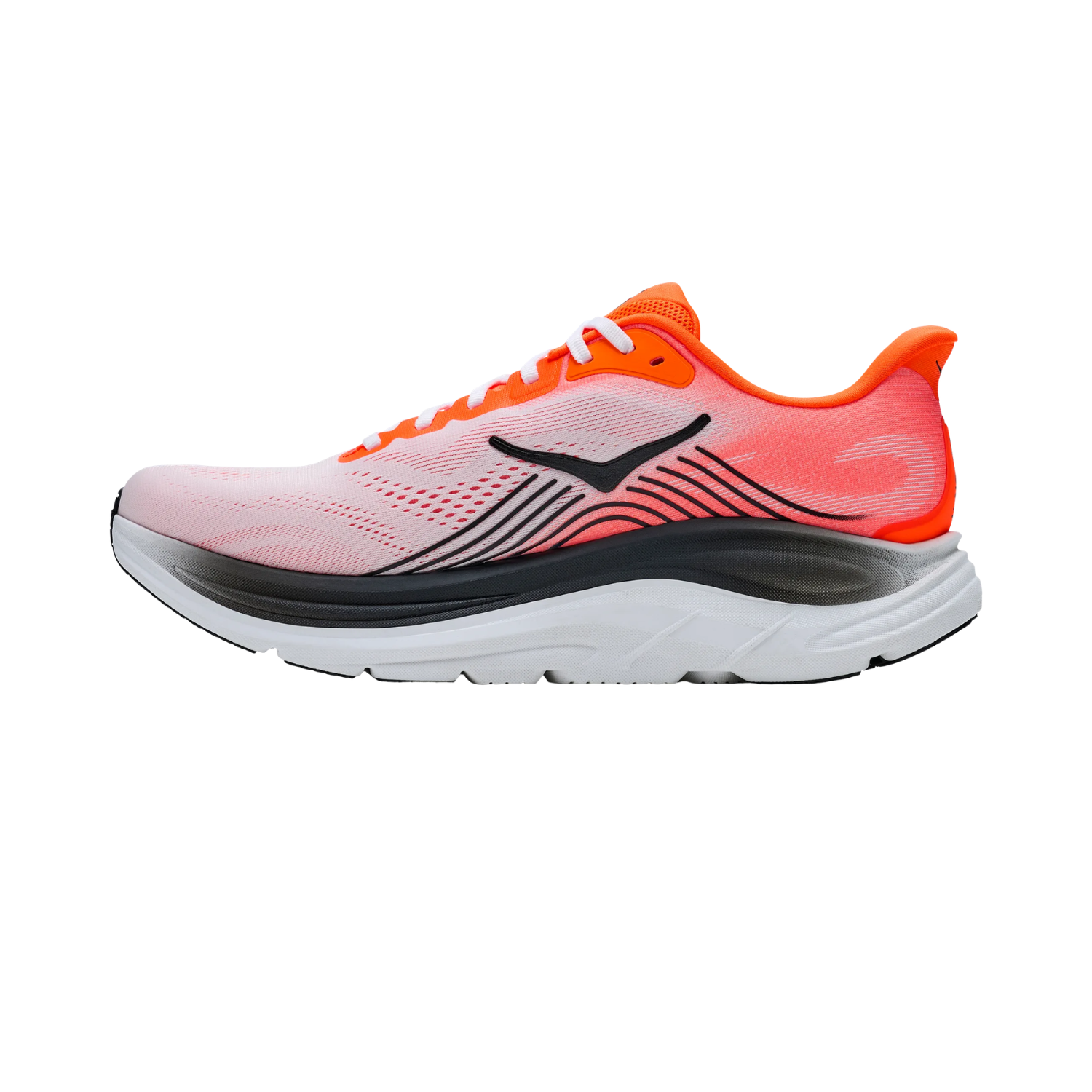 Hoka Clifton 11 Running Shoe Men - Neon Tangerine/Frost Running Shoes Hoka