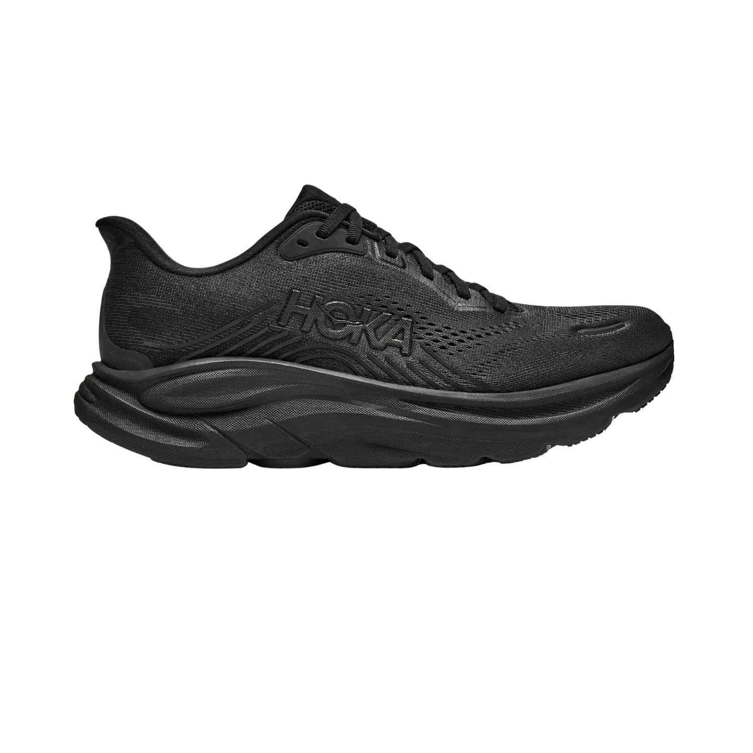 HOKA Clifton 11 Men's Running Shoes - Black/Black Black Black Running Shoes HOKA
