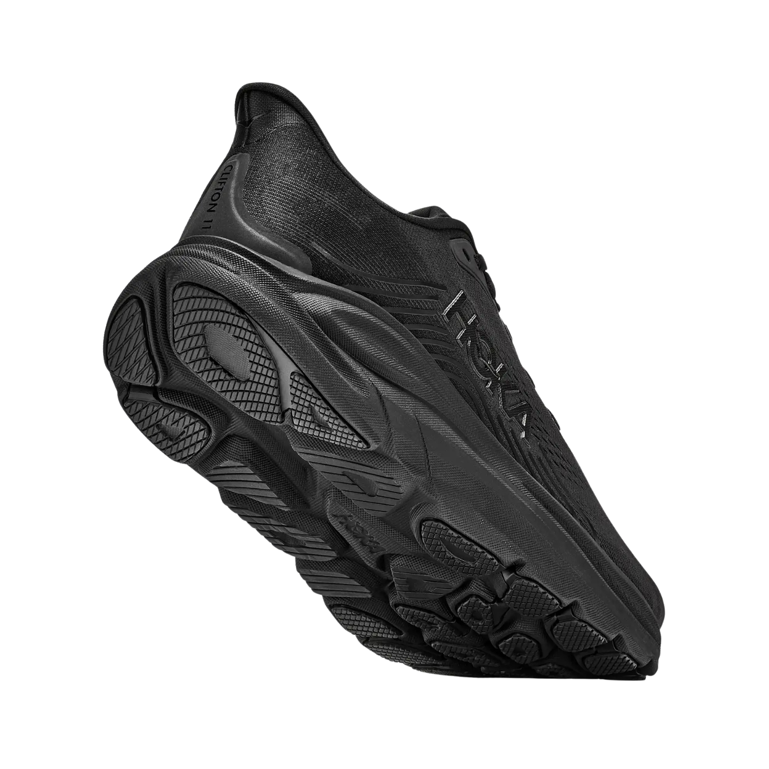 HOKA Clifton 11 Men's Running Shoes - Black/Black Running Shoes HOKA