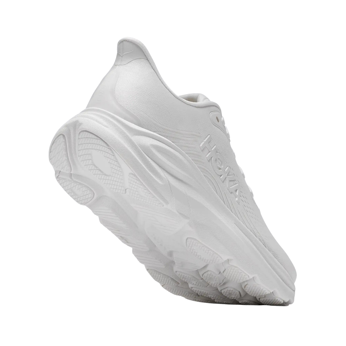 Hoka Clifton 11 Women's Running Shoes, White/White, alternative view