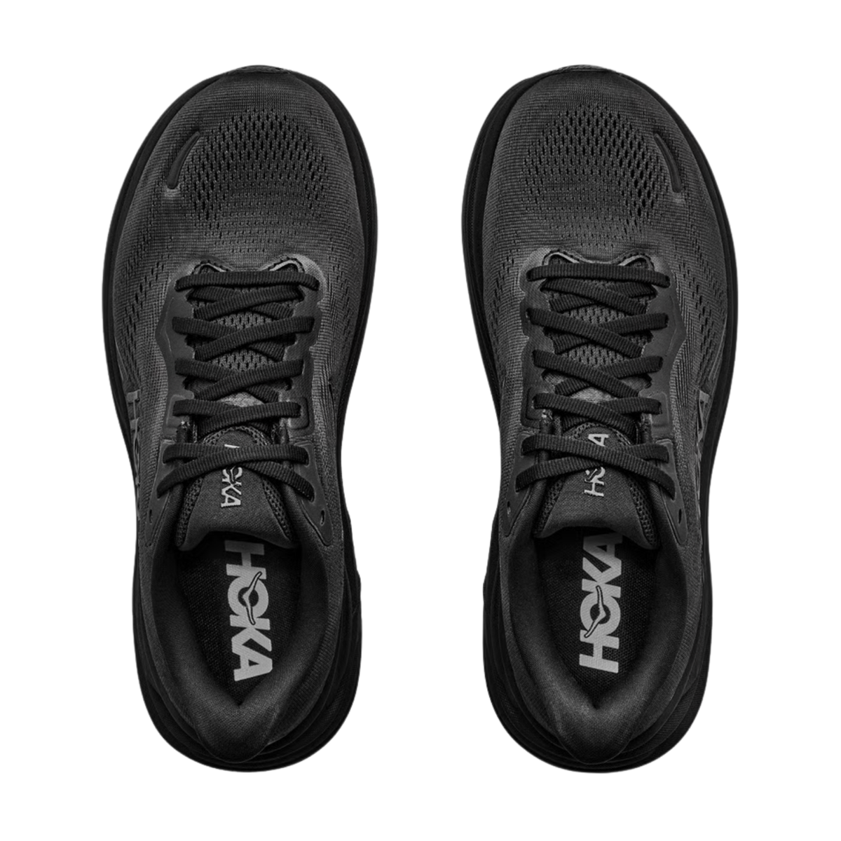 HOKA Clifton 11 Women's Running Shoes, Black/Black, alternative view