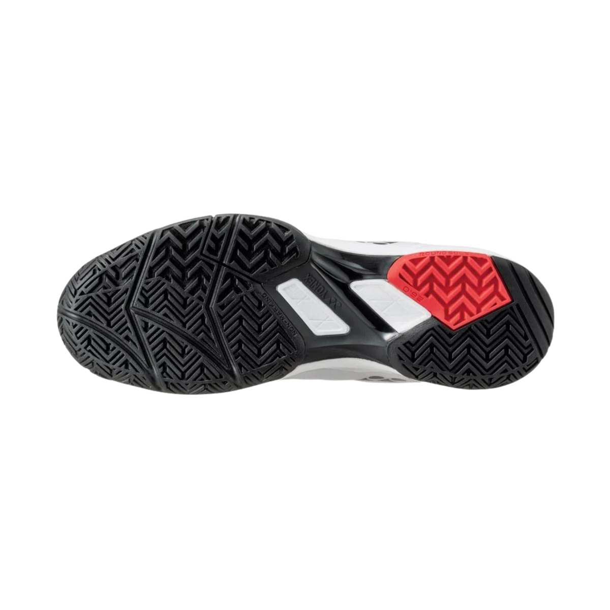 Yonex Lumio 3 2022 Tennis Shoe Men - White/Red Tennis Shoes Yonex