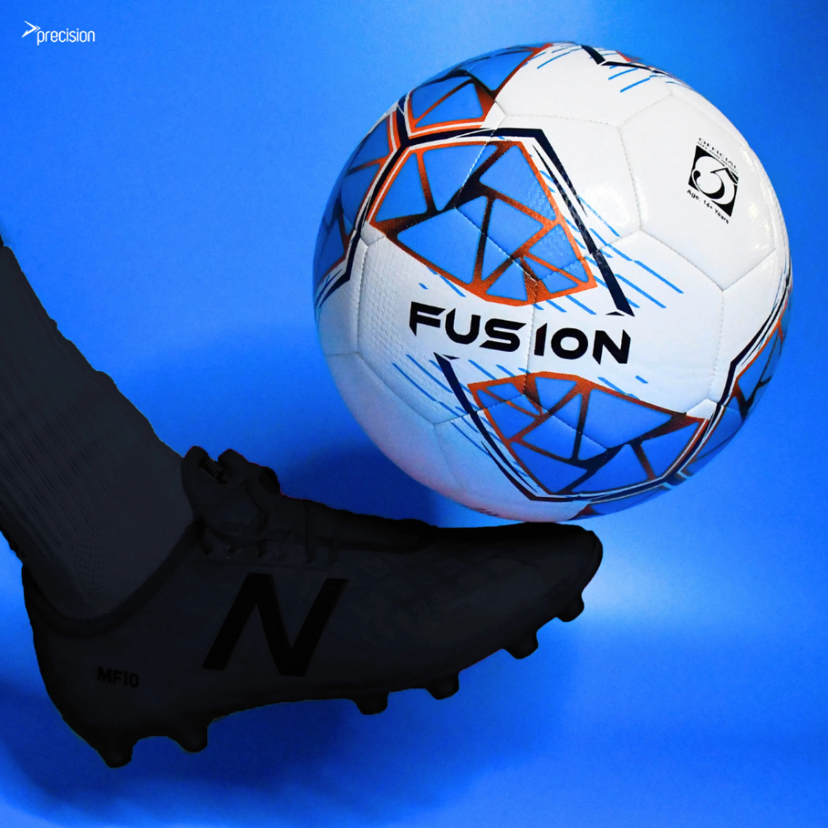 Precision Fusion FIFA Basic Training Football - Sizes 3, 4 & 5 Footballs Precision