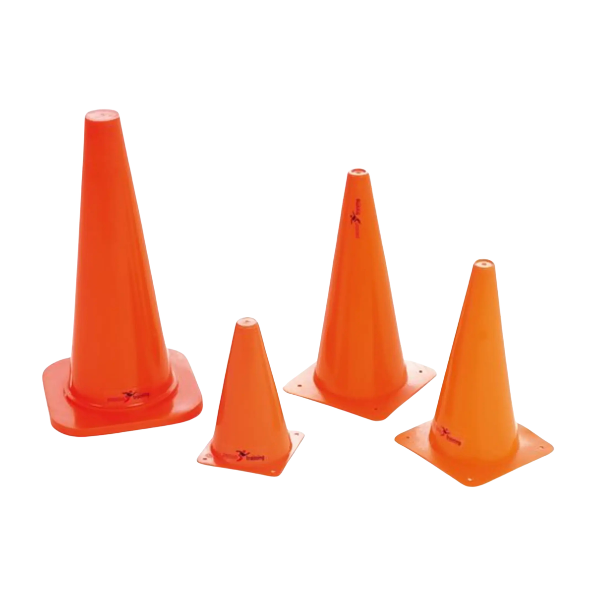 Precision 9" Traffic Cones, Set of 4, Orange, detail view