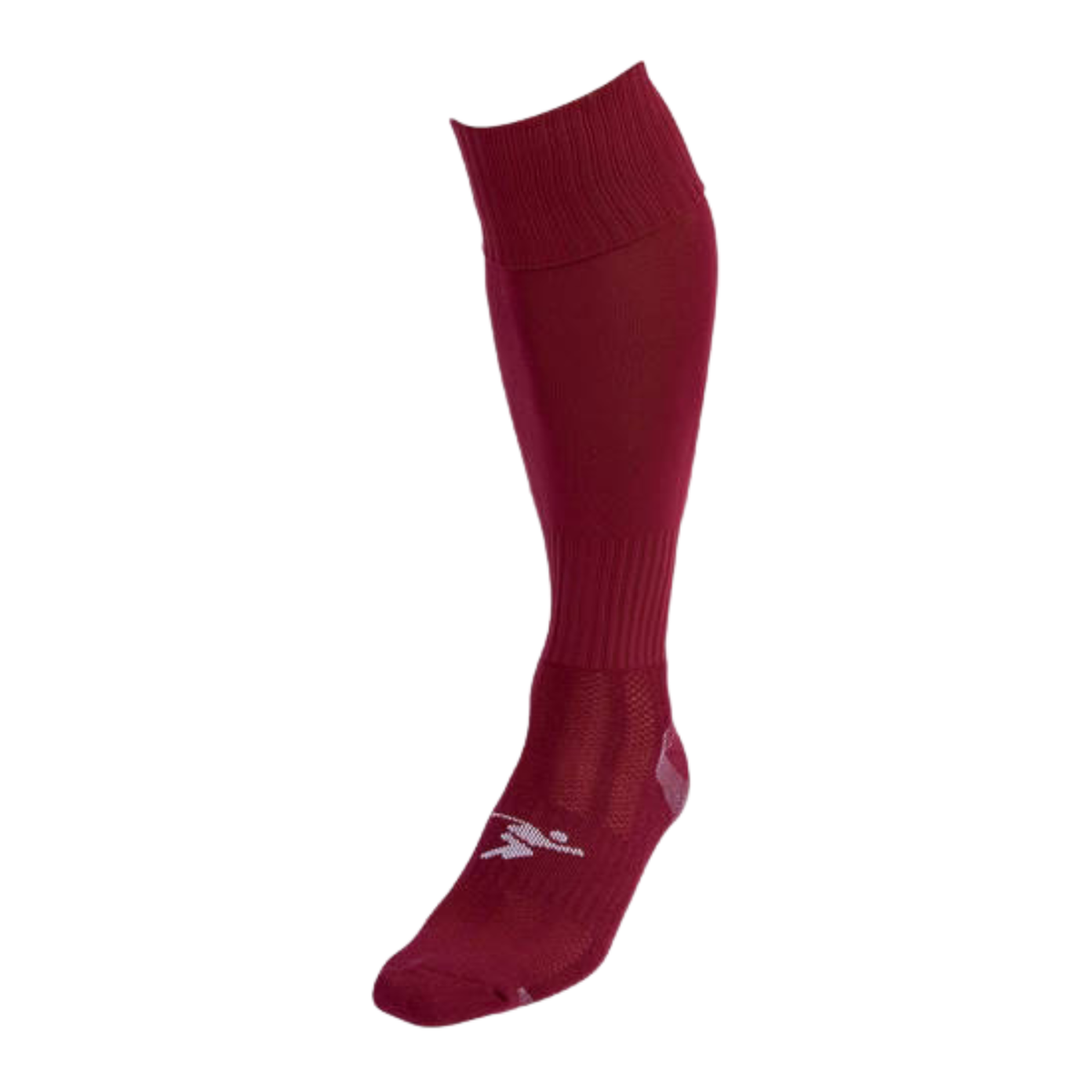 Precision Plain Pro Football Socks Adult 708M - 9 Colours Maroon 7-11 Socks Precision
