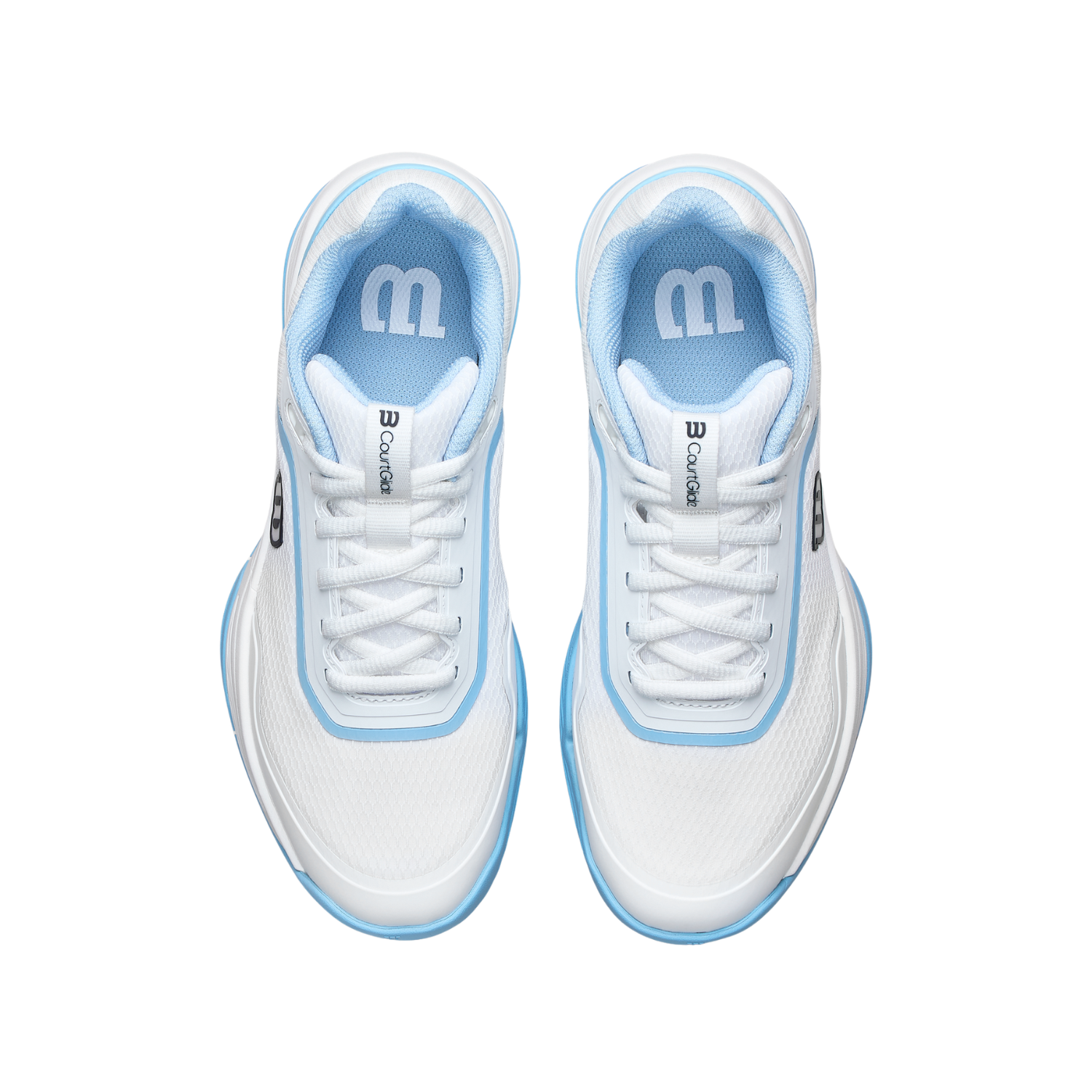 Wilson Courtglide Padel Shoes Women - White/Airy Blue (WRS341120) Padel Shoes Wilson