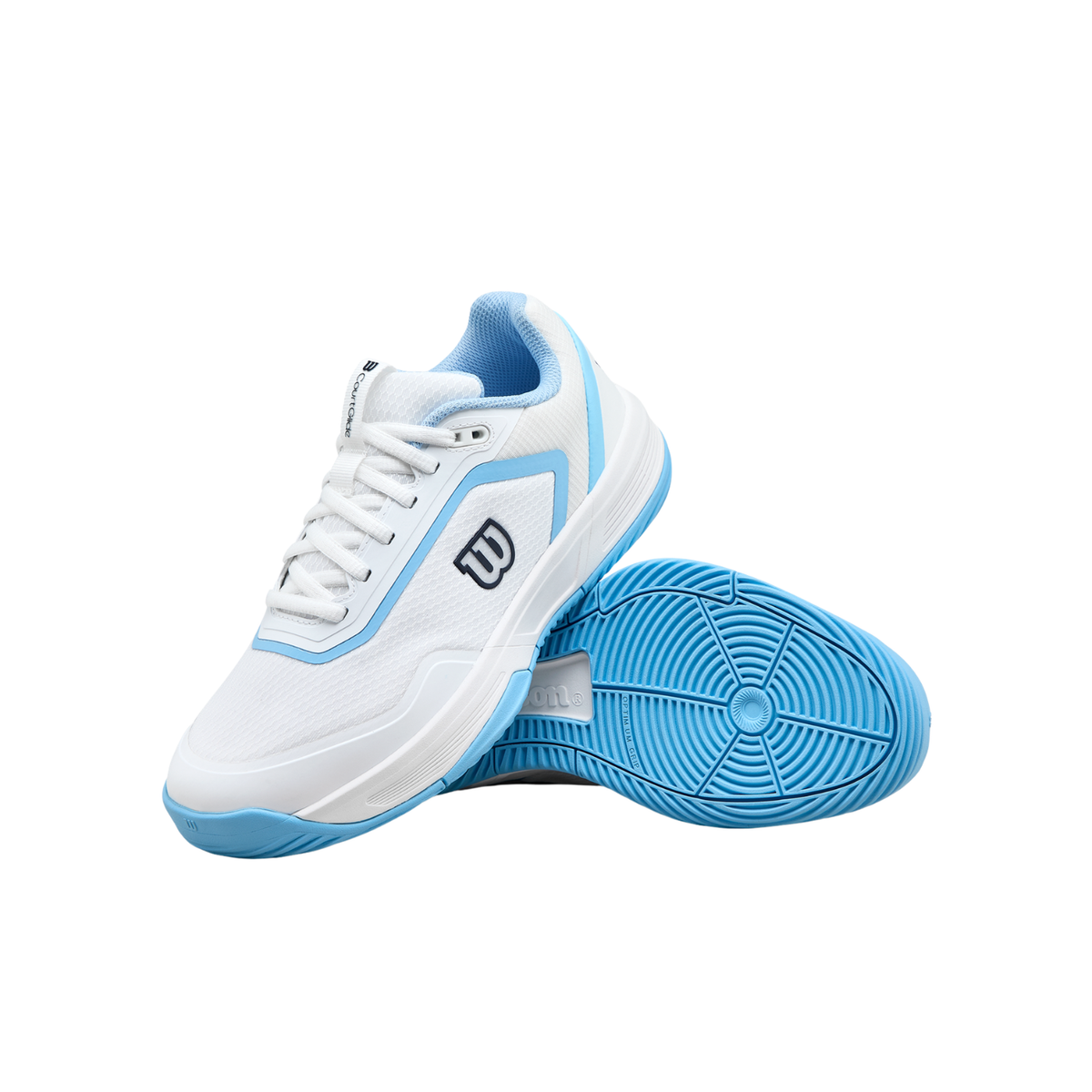 Wilson Courtglide Padel Shoes Women - White/Airy Blue Padel Shoes Wilson
