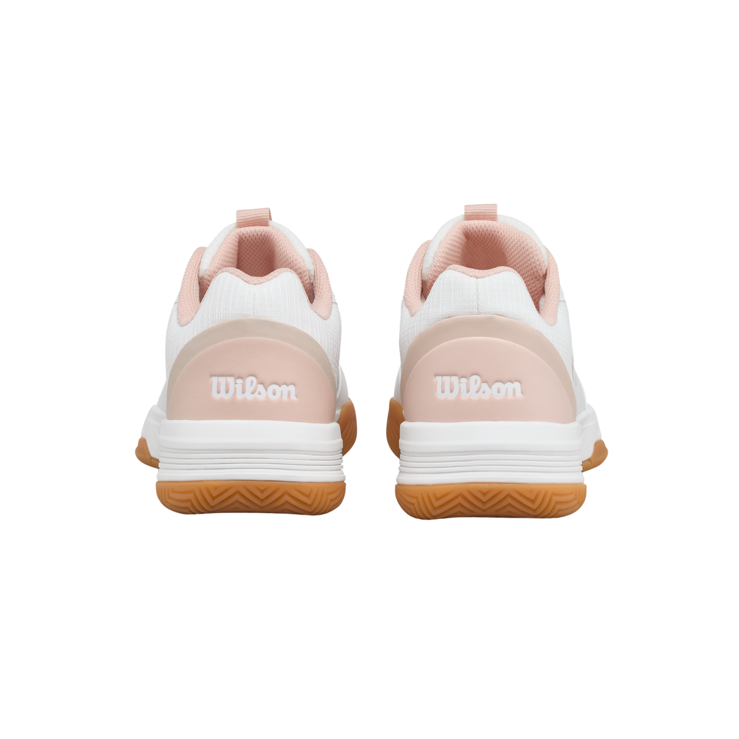 Wilson Courtglide Women's Tennis Shoes - White/Cameo Rose (WRS339810) Tennis Shoes Wilson