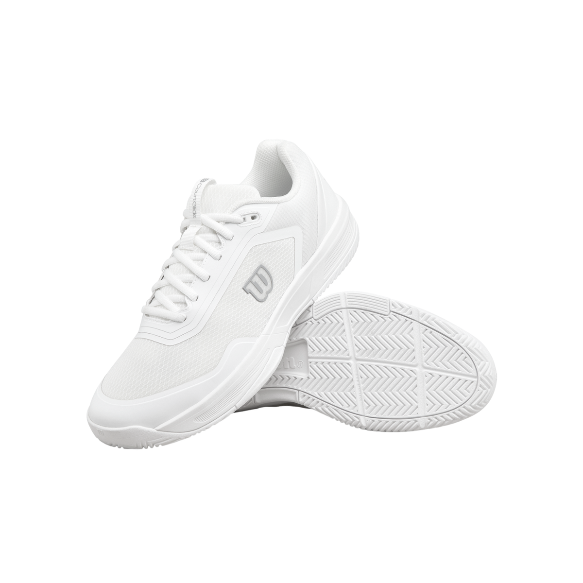 Wilson Courtglide Women's Tennis Shoes - White/White (WRS339800) Tennis Shoes Wilson