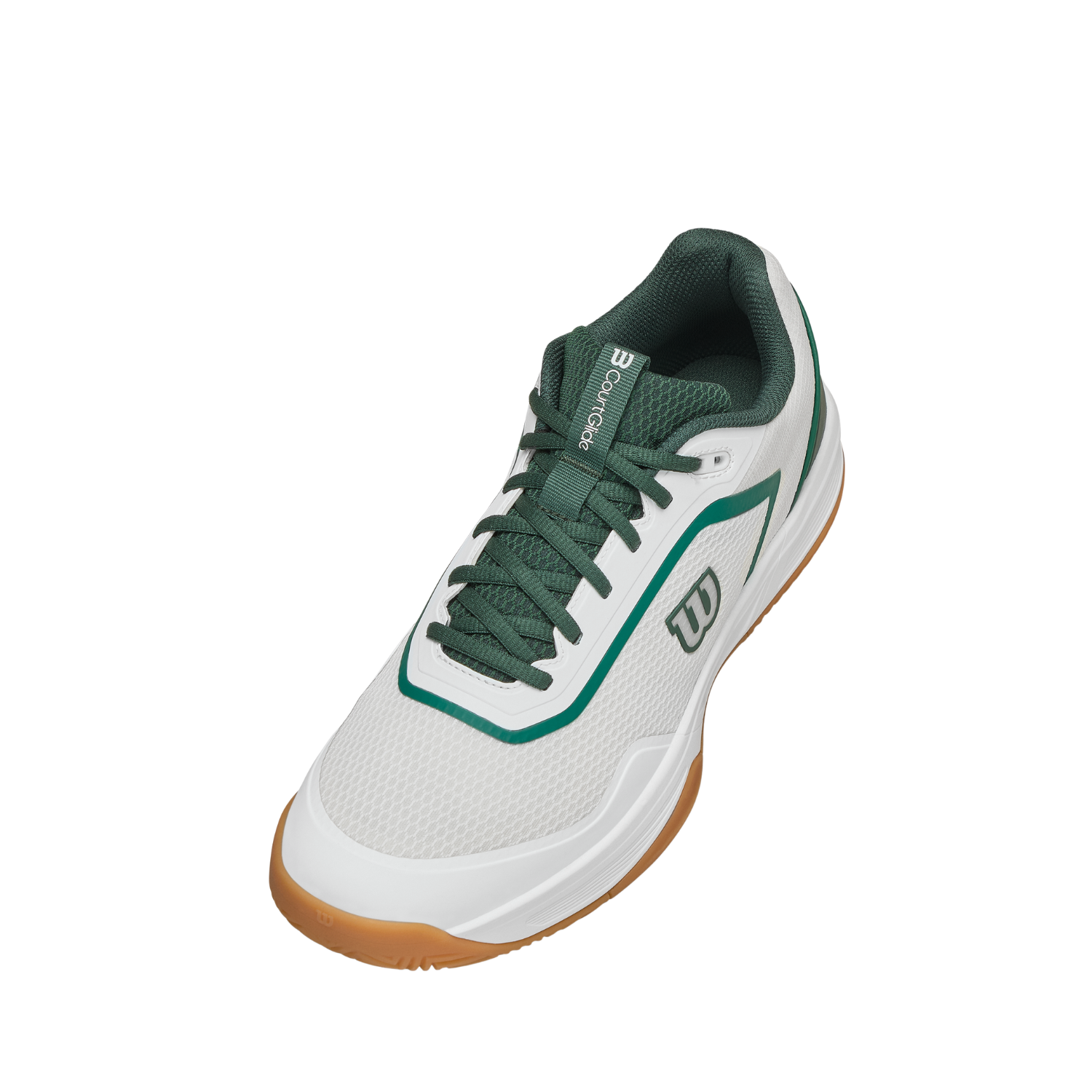 Wilson Courtglide Men's Tennis Shoes - White/Sycamore (WRS339760) Tennis Shoes Wilson