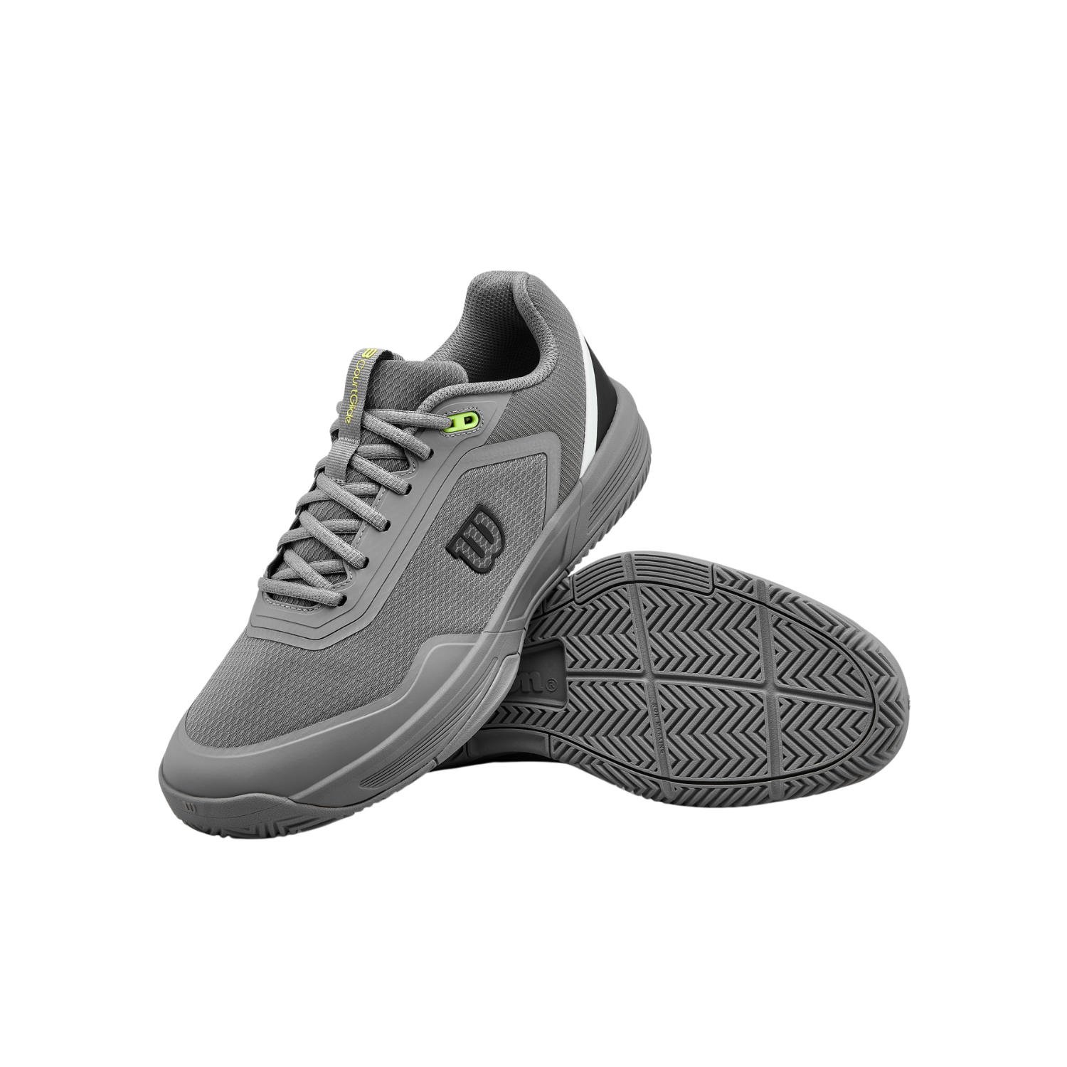 Wilson Courtglide Men's Tennis Shoes - Titanium (WRS340380) Tennis Shoes Wilson