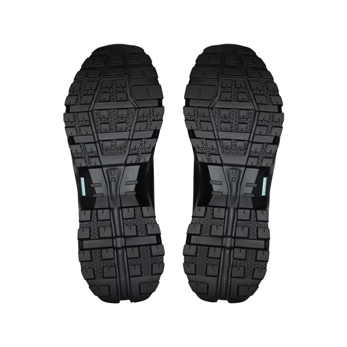 On Running Cloudrock Low Waterproof Men's Hiking Shoes - Earth/Black Hiking Shoes On Running