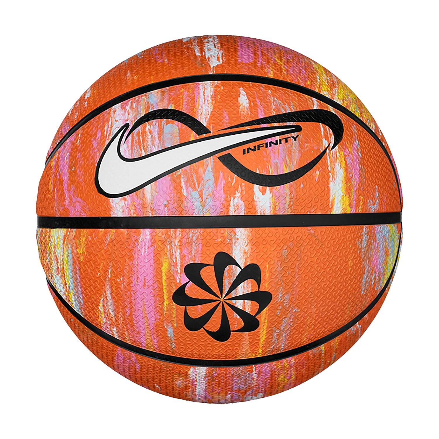 Nike Infinity Next Nature 2.0 Outdoor Basketball - Amber/Black/White Amber Black White Black One Size Basketball Nike