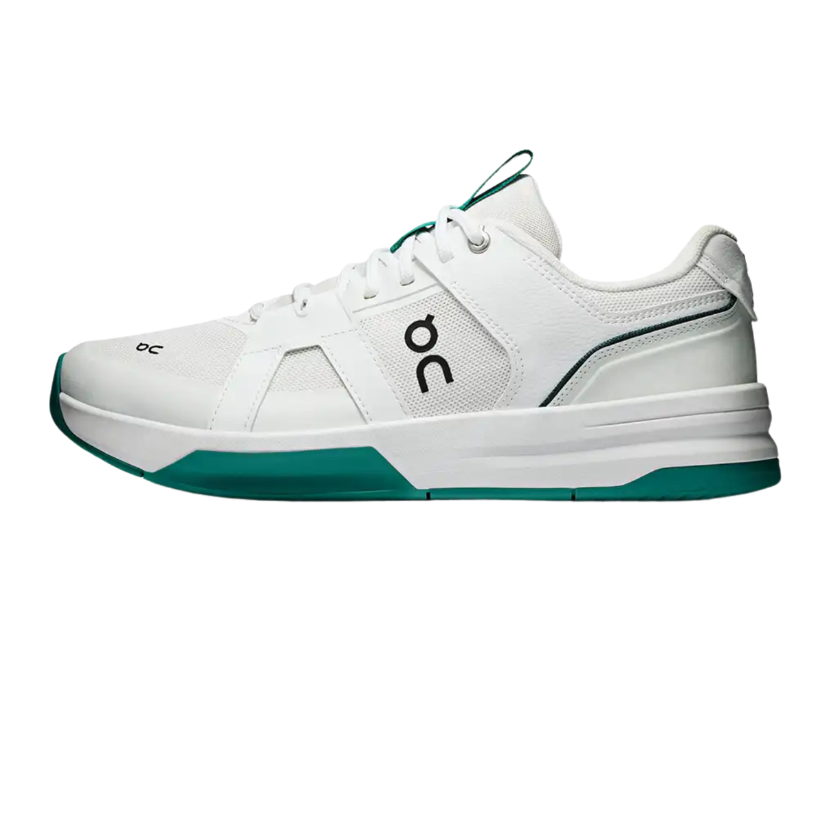 On Running The Roger Clubhouse Pro 2 Tennis Shoe Men, White/Neem, front view