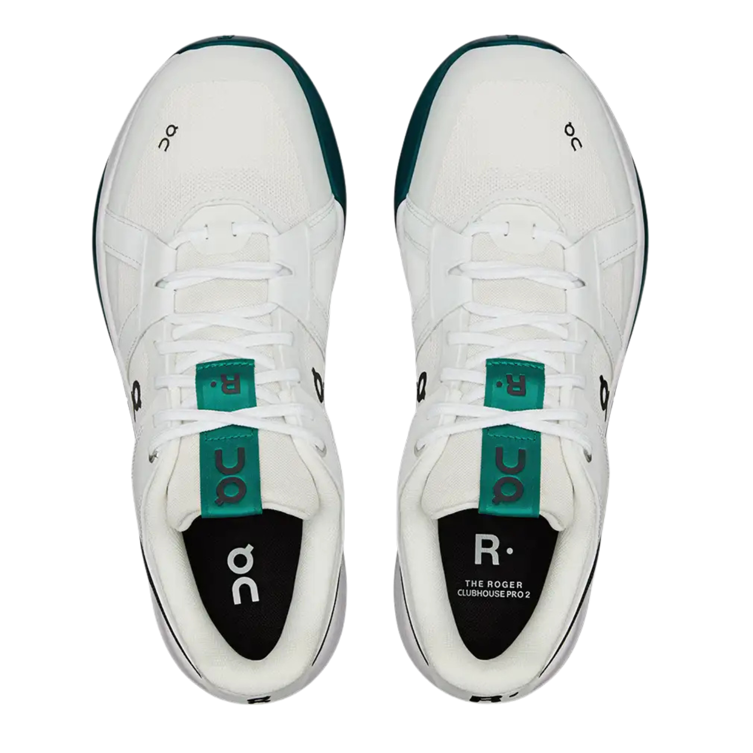 On Running The Roger Clubhouse Pro 2 Tennis Shoe Men - White/Neem Tennis Shoes On Running
