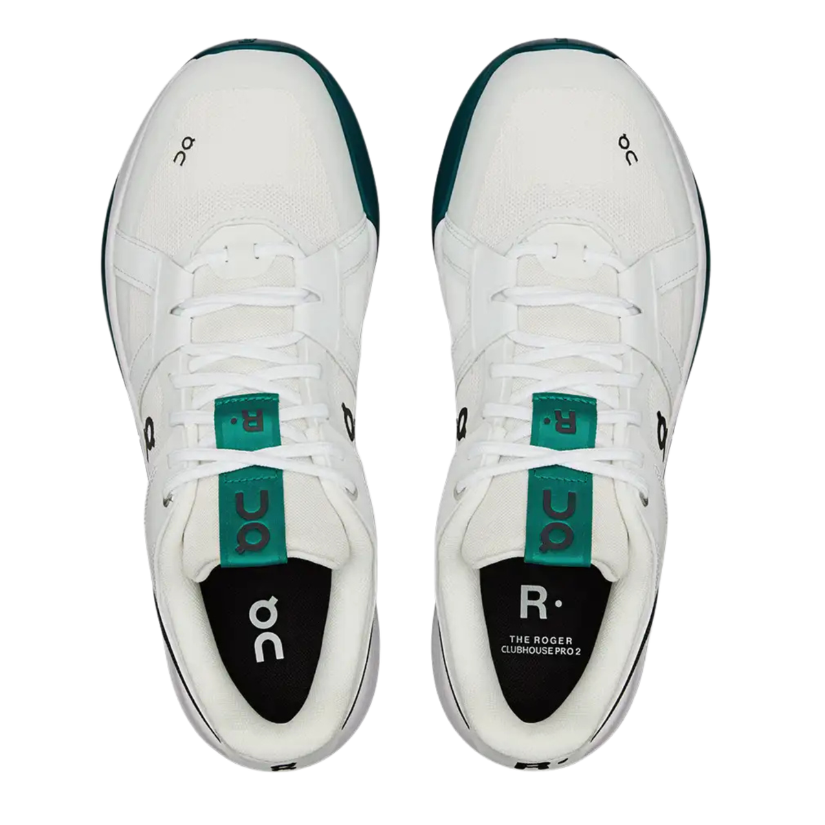 On Running The Roger Clubhouse Pro 2 Tennis Shoe Men - White/Neem Tennis Shoes On Running