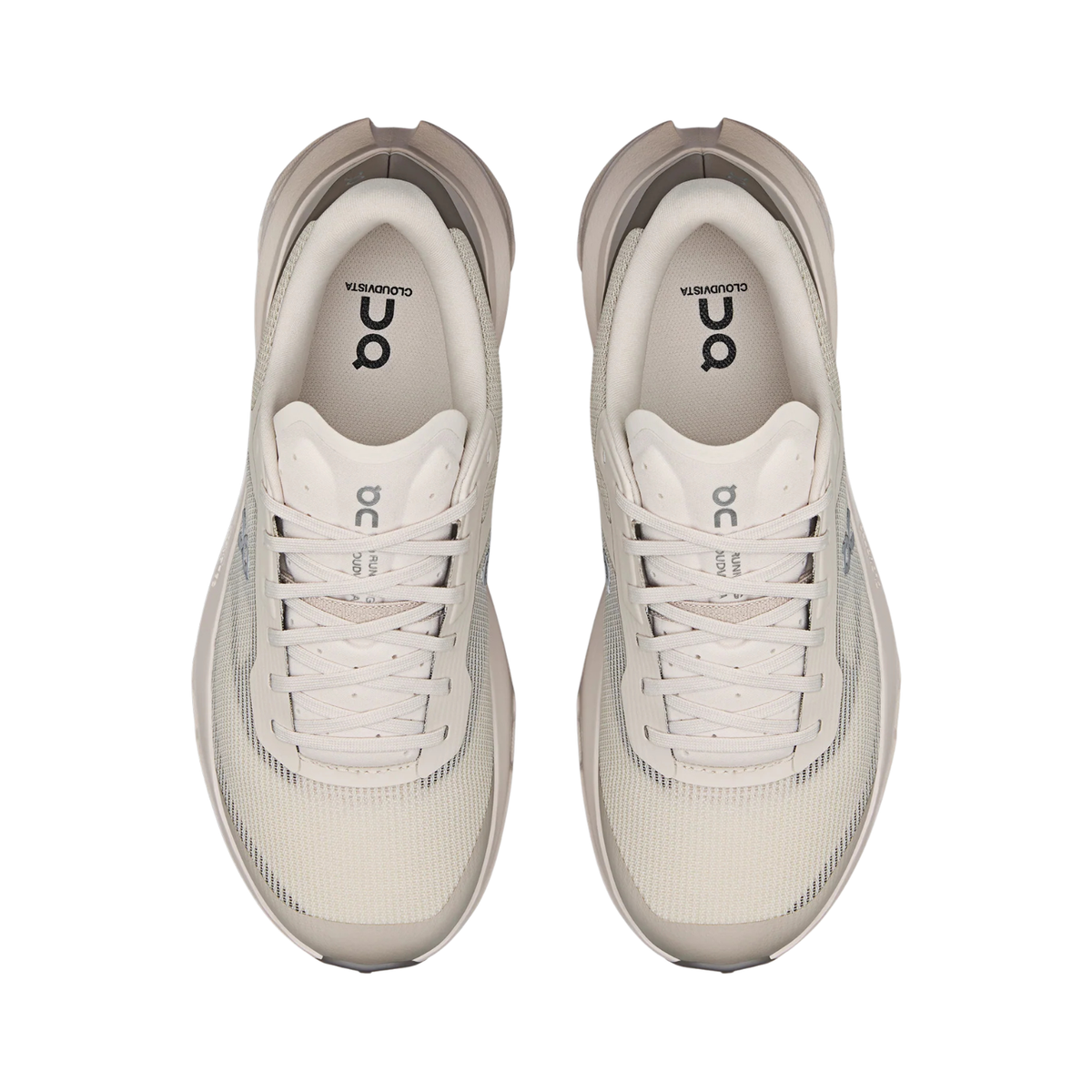 On Running Cloudvista 3 Running Shoe Women - Pearl/Cinder Trail Running Shoes On Running