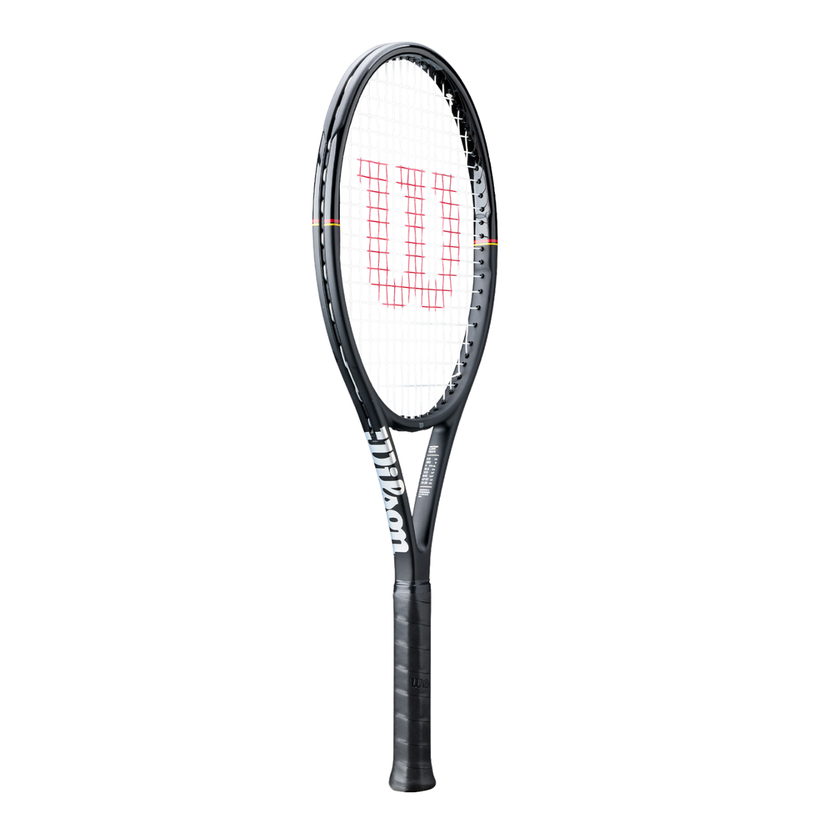 Wilson Pro Staff Team Classic 2026 Tennis Racket, Black 280g, back view