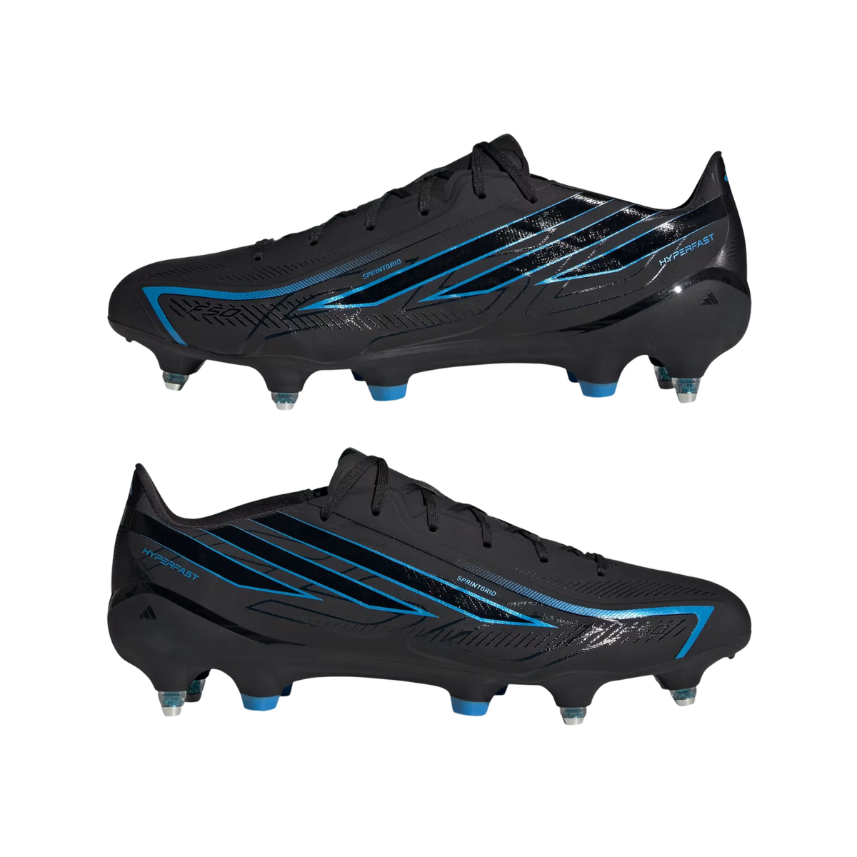Adidas F50 Hyperfast League Soft Ground Football Boots - Black (HQ2372) Football Boots Adidas