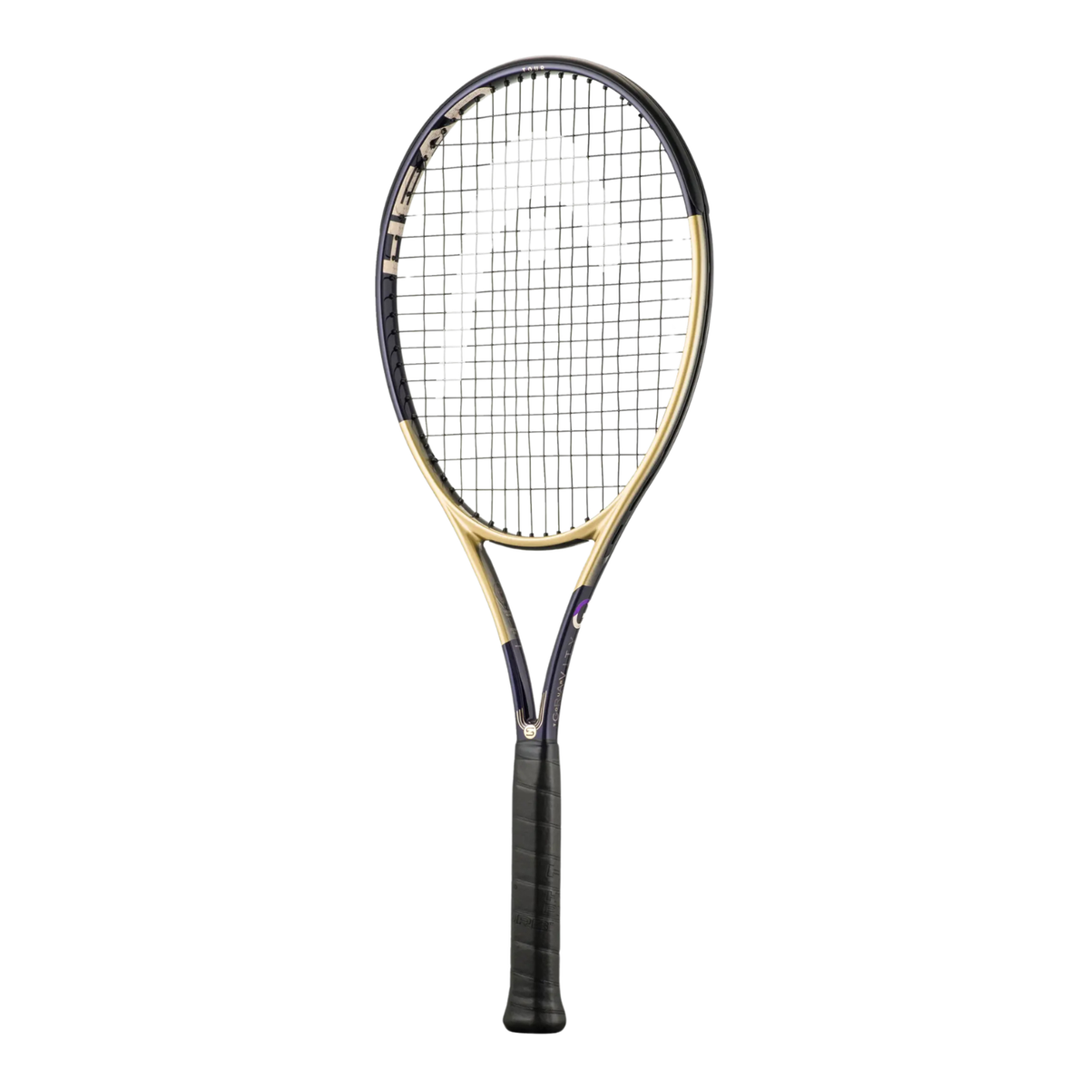 Head Gravity TOUR Zverev 2026 Strung Tennis Racquet - Navy/Gold Tennis Racket Head