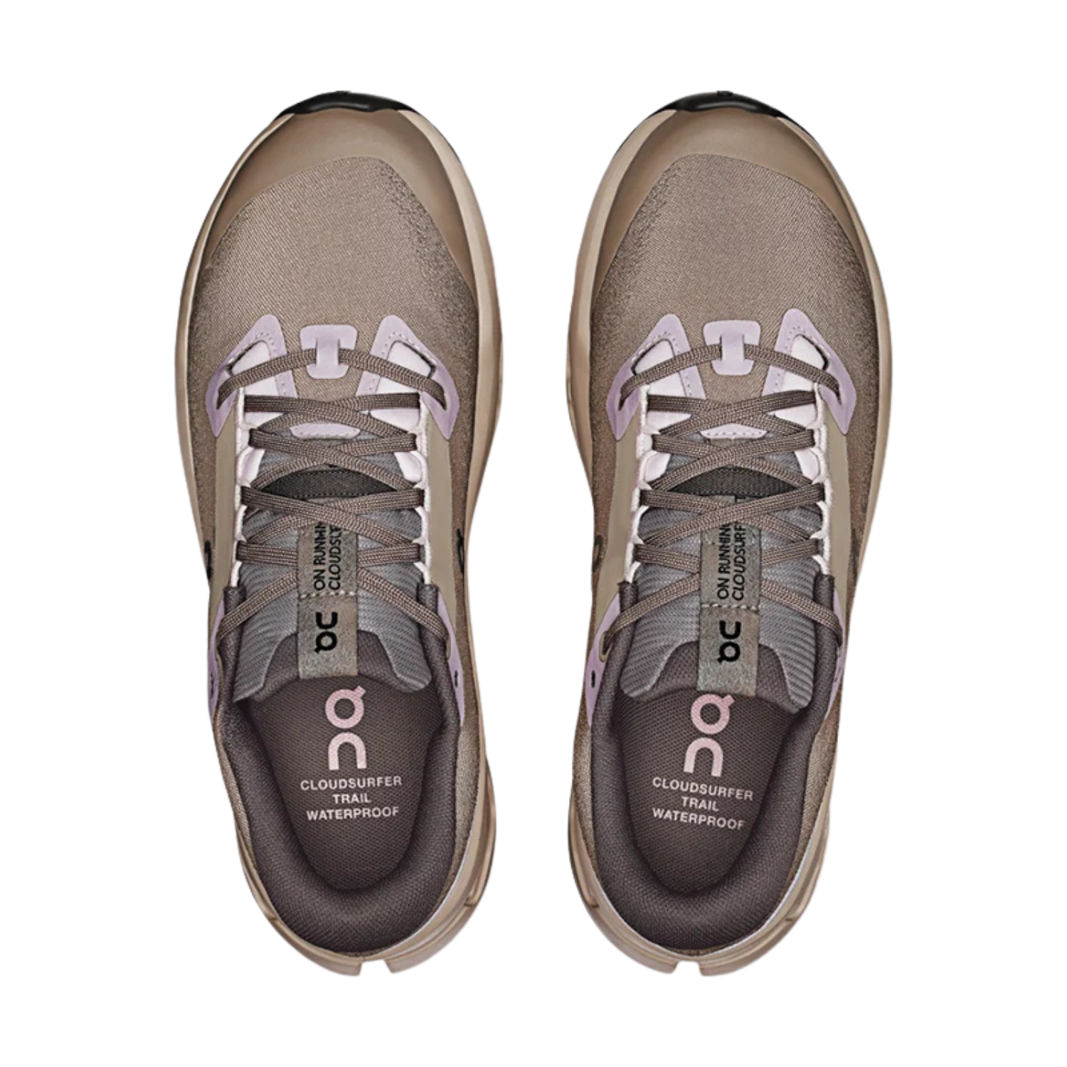 On Cloudsurfer Trail 2 Waterproof Women's Trail Running Shoes - Cinder/Desert Running Shoes On Running