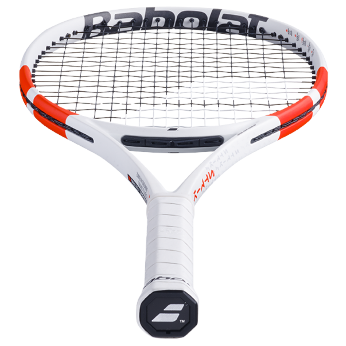 Babolat Pure Strike 100 300g Unstrung Tennis Racket (101520) - White/Red/Black Tennis Rackets Babolat