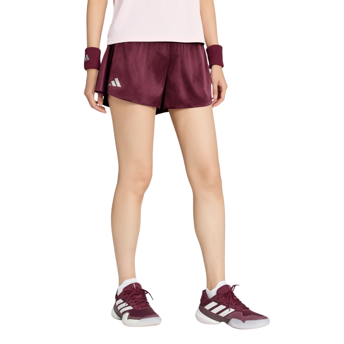 Adidas Tennis Climacool Pro Shorts Women - Maroon Shorts Adidas