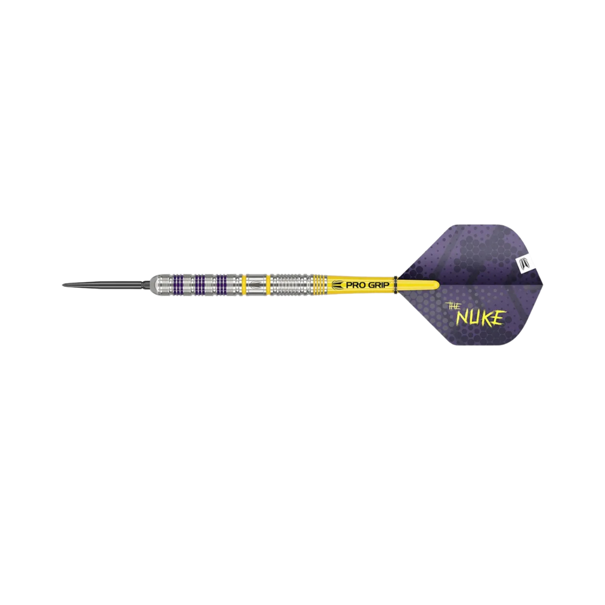 Target Luke Littler Loadout SP steel tip darts, front view