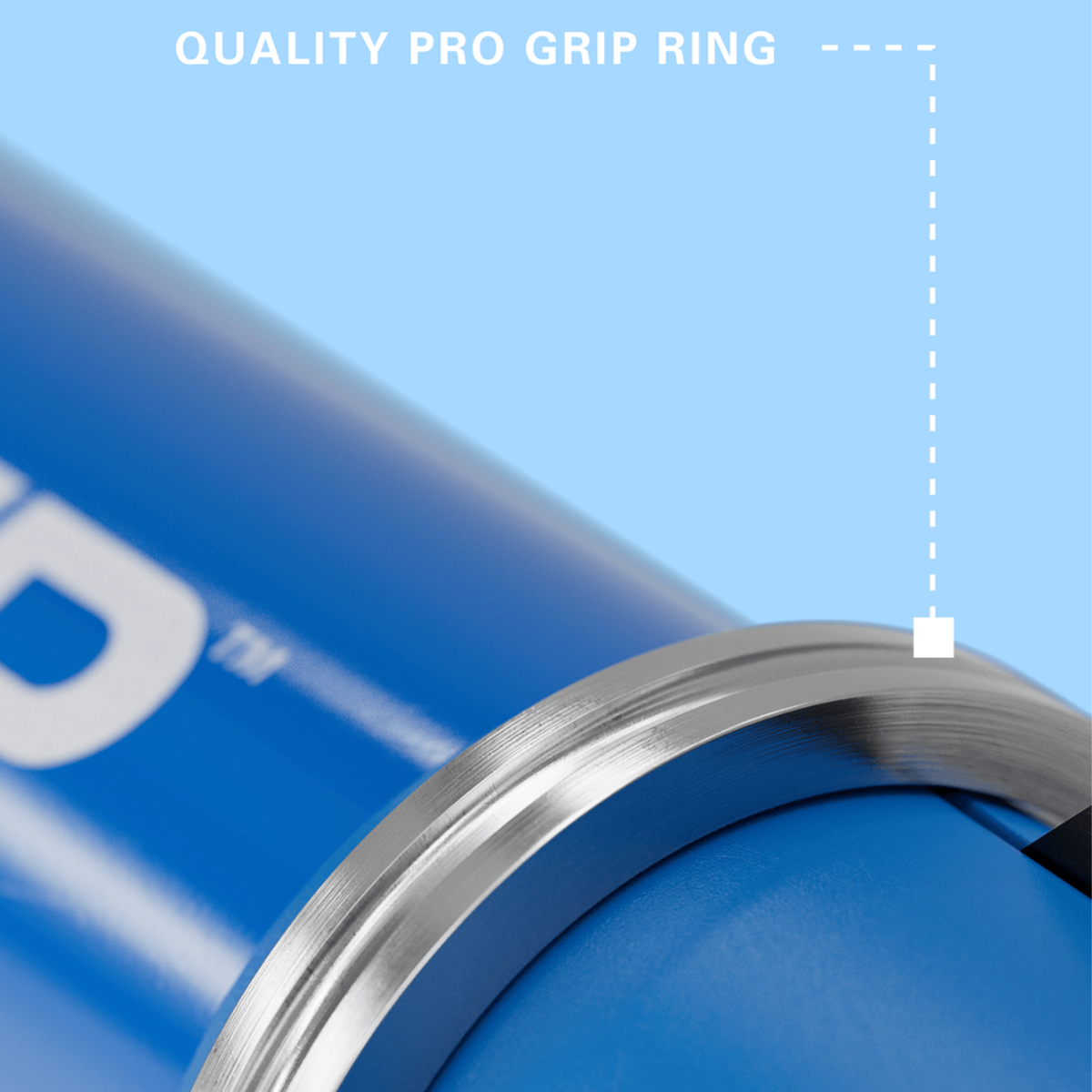 Target Pro Grip short dart shafts, blue, alternative view