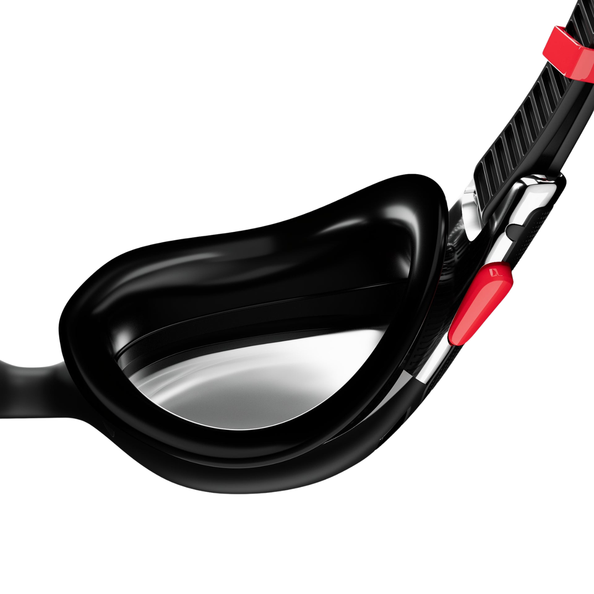 Speedo Biofuse 2.0 Mirror Goggles - Black/Silver Swimming Goggles Speedo