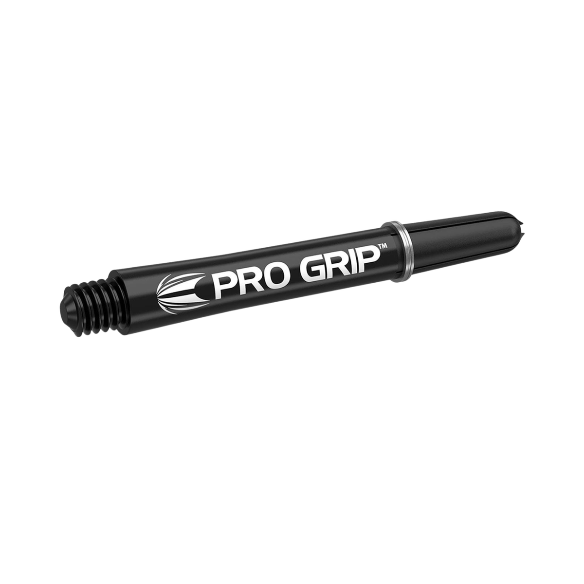Target Pro Grip dart shafts, intermediate, black
