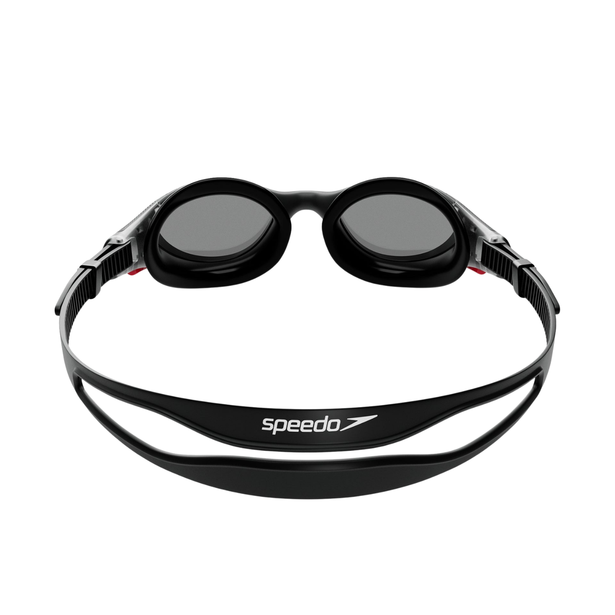 Speedo Biofuse 2.0 swimming goggles, Black/Smoke, detail view