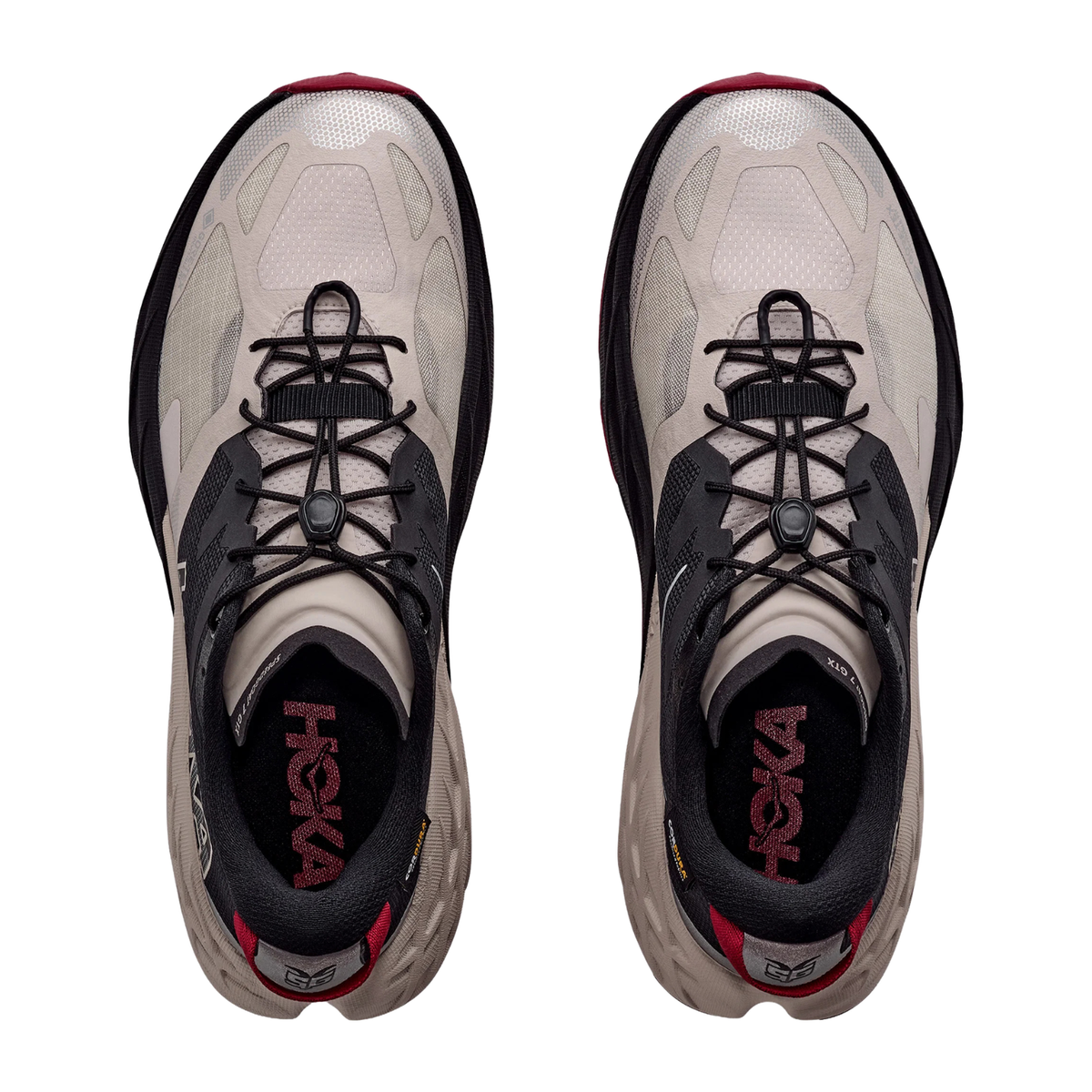 Hoka Speedgoat 7 GTX Trail Running Shoe Men - Black/River Rock Grey Trail Running Shoes Hoka