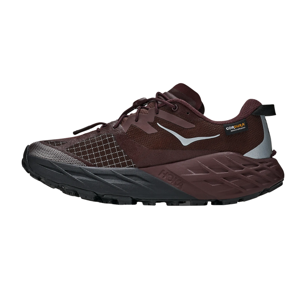 Hoka Speedgoat 7 GTX Trail Shoe Women - Deep Mauve/Black Trail Running Shoes Hoka