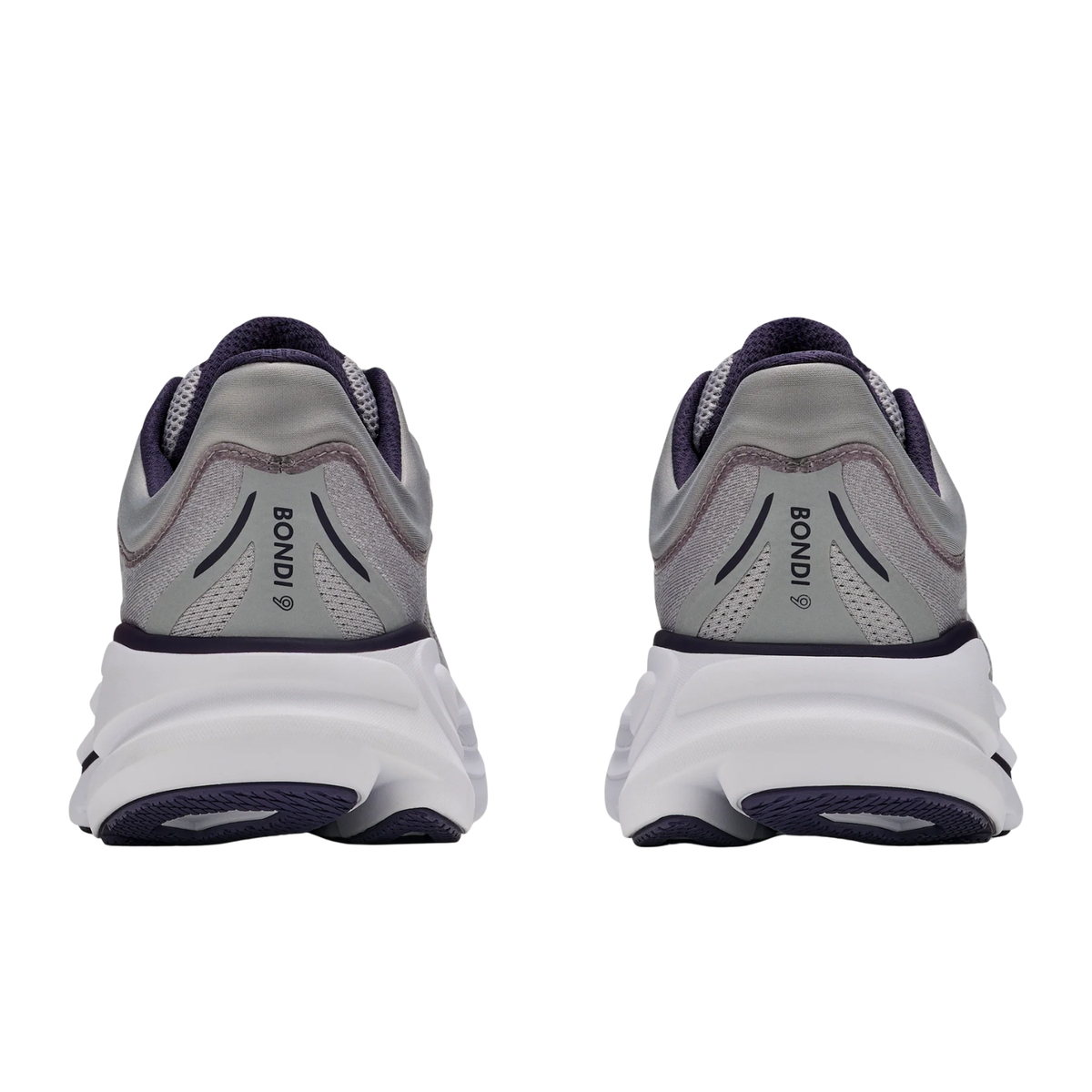 Hoka Bondi 9 Running Shoe Men - Stellar Grey/Squid Ink Running Shoes Hoka