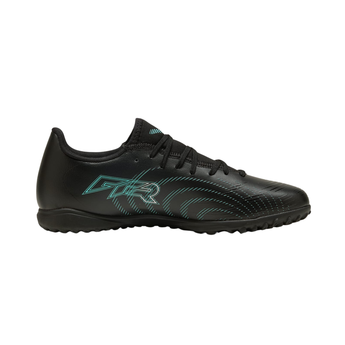 PUMA Future 9 Play TT Turf Football Boots - Black/Mint/White Football Boots PUMA