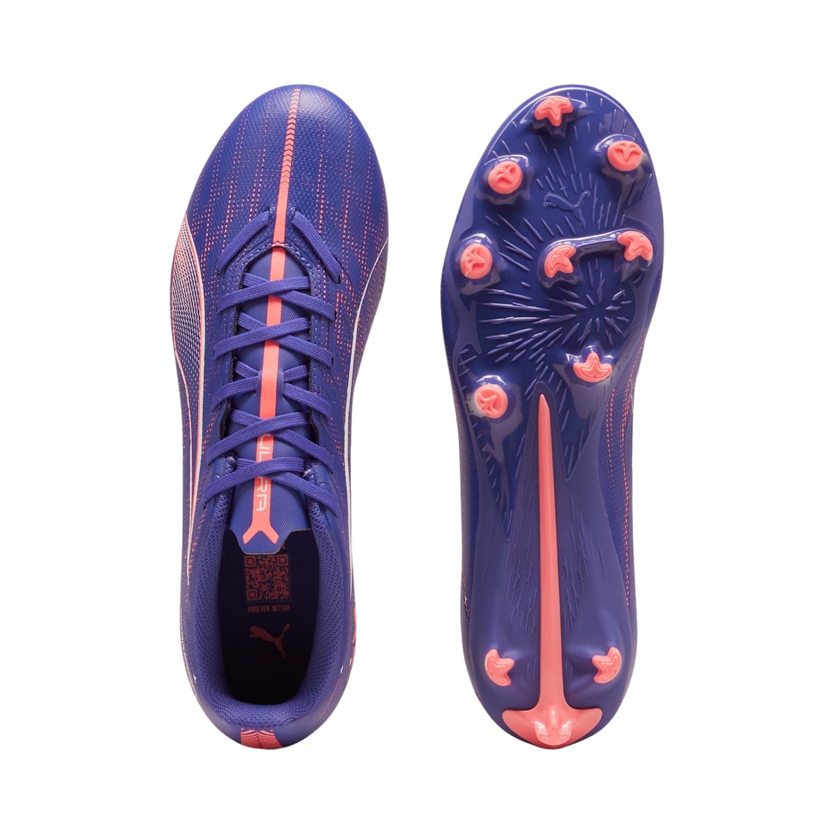 Puma Ultra 5 Play FG/AG Football Boots - Purple Football Boots Puma