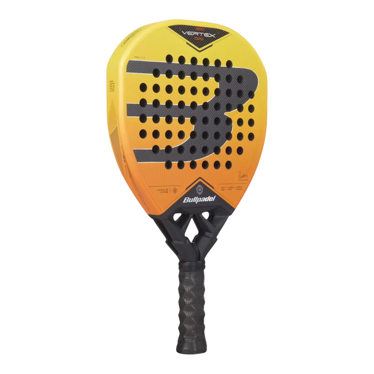 Bullpadel Vertex 05 GEO 27 Padel Racket - Yellow