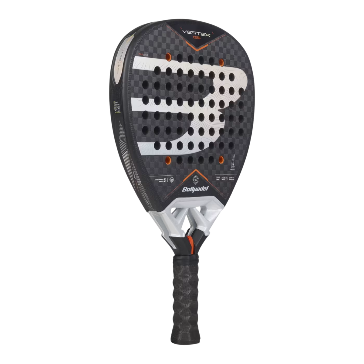 Bullpadel Vertex 05 27 Padel Racket - Black Padel Rackets BullPadel