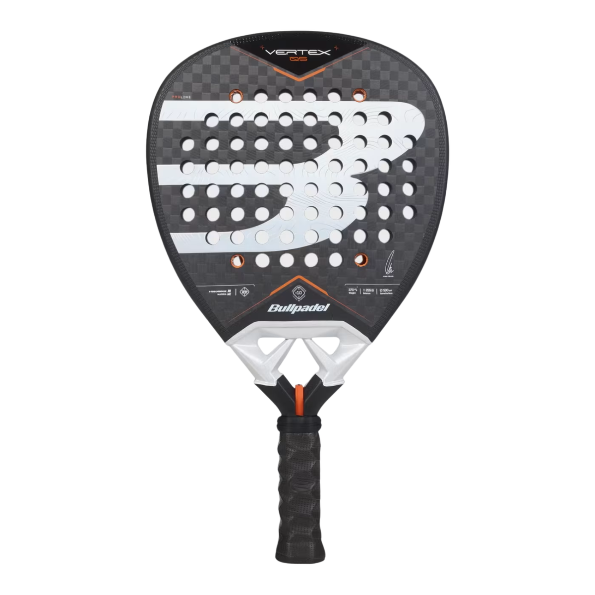 Bullpadel Vertex 05 27 Padel Racket - Black Black One Size Padel Rackets BullPadel
