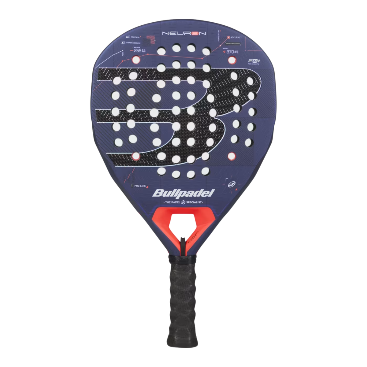 Bullpadel Neuron 27 Padel Racket - Navy Blue Navy Blue One Size Padel Rackets BullPadel