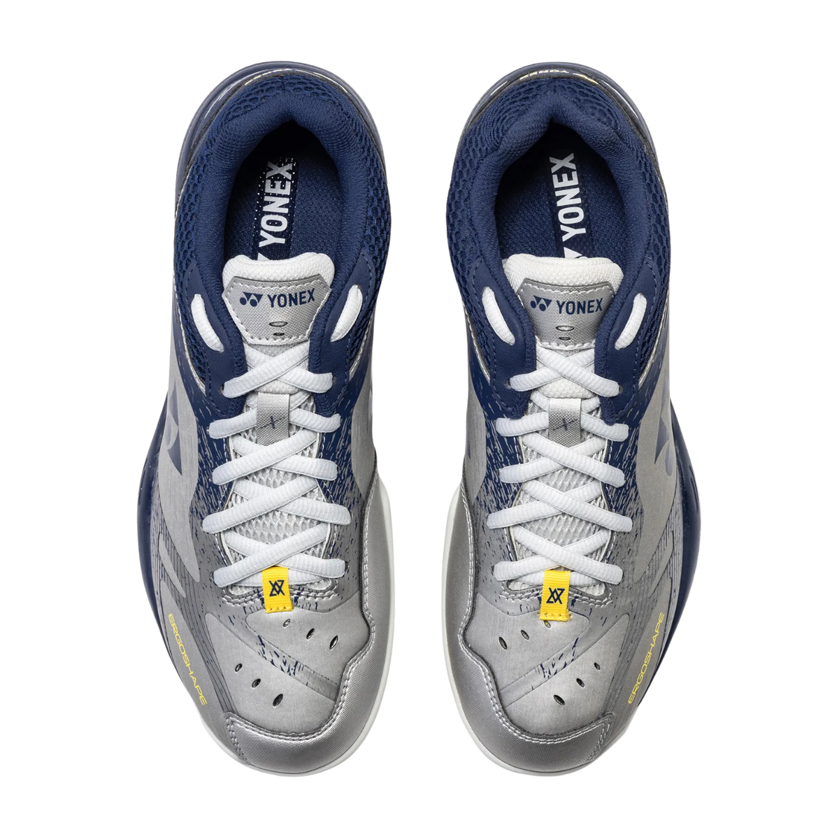 Yonex Power Cushion 65X4 VA Badminton Shoe Unisex - Silver/Navy