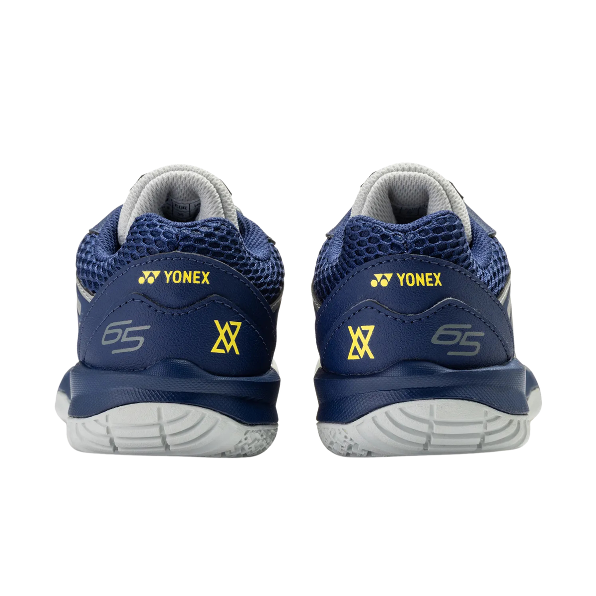 Yonex Power Cushion 65JR VA Badminton Shoe Junior - Silver/Navy