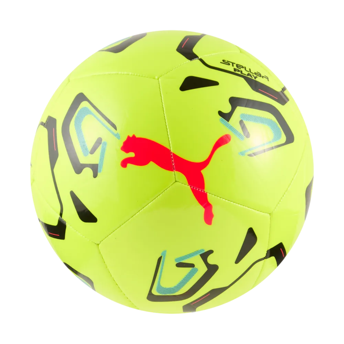 Puma Stellar Play Football - Fluo Yellow/Multicolour Fluo Yellow Multicolour Football Puma