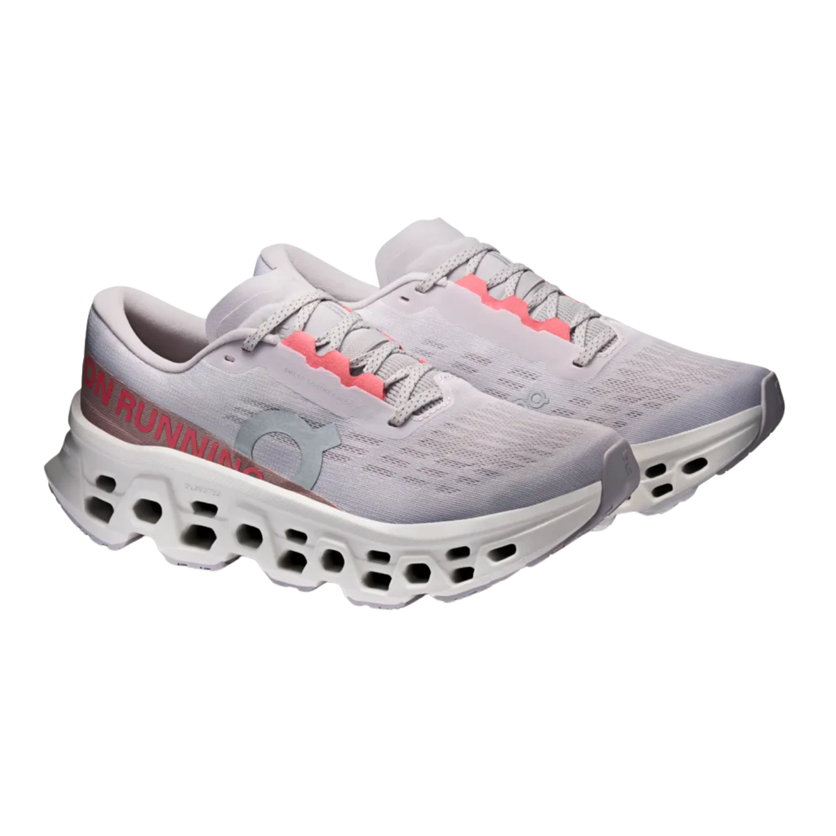 On Running Cloudsurfer Max Running Shoe Women - Pebble/Oyster Running Shoes On Running