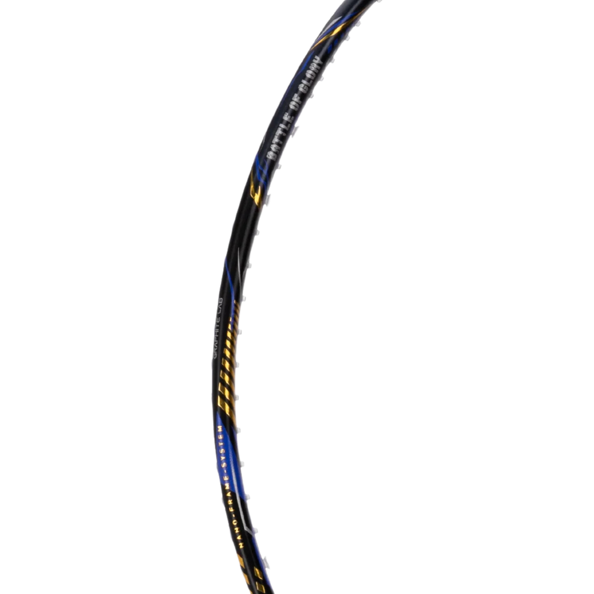 Hundred Battle 600 4U Badminton Racket - Black/Gold/Blue Badminton Rackets Hundred